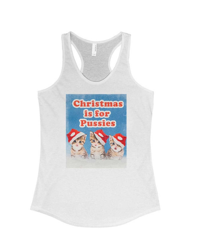 Load image into Gallery viewer, Women’s | Christmas is for Pussies | Ideal Tank Top - Arm The Animals Clothing LLC
