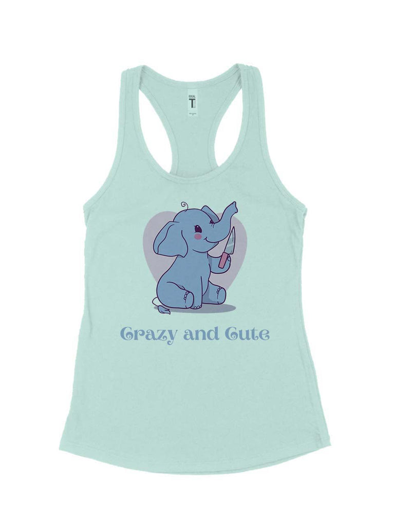 Load image into Gallery viewer, Women&#39;s | Crazy and Cute | Ideal Tank Top - Arm The Animals Clothing Co.
