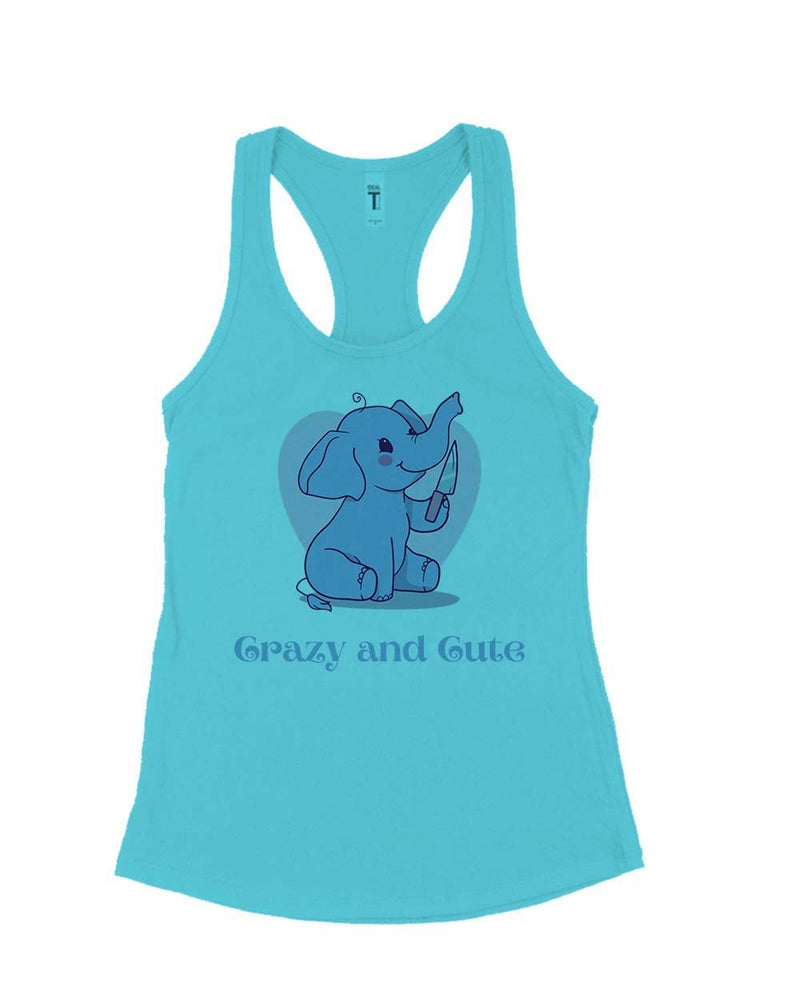Load image into Gallery viewer, Women&#39;s | Crazy and Cute | Ideal Tank Top - Arm The Animals Clothing Co.
