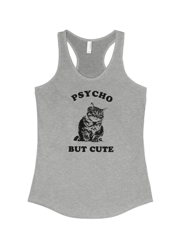 Load image into Gallery viewer, Women&#39;s | Cute But Psycho | Ideal Tank Top - Arm The Animals Clothing Co.

