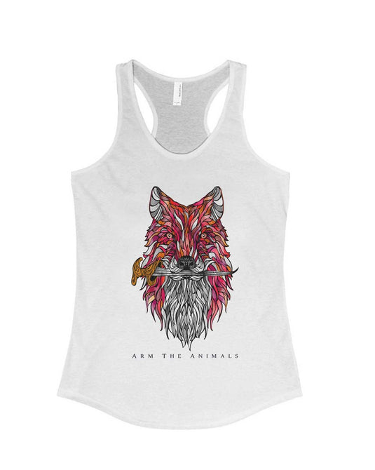 Women's | Dagger Fox | Ideal Tank Top - Arm The Animals Clothing Co.