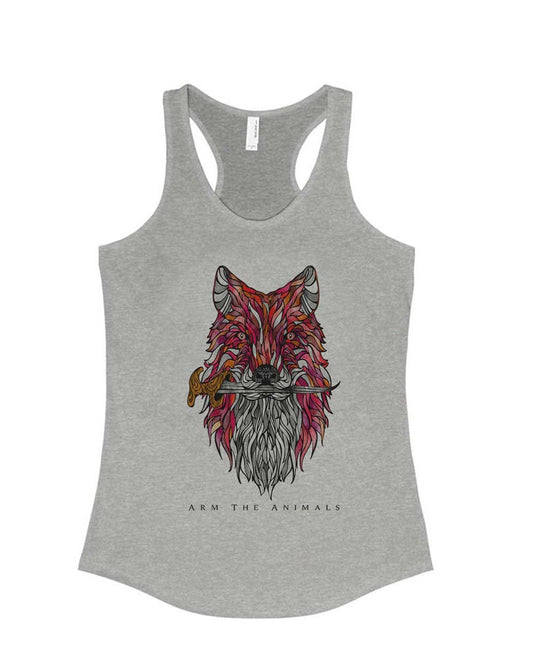 Women's | Dagger Fox | Ideal Tank Top - Arm The Animals Clothing Co.
