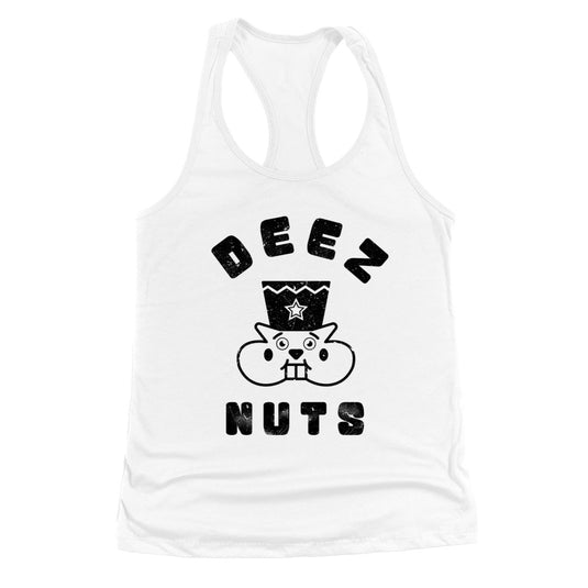 Women’s | Deez Nuts | Ideal Tank Top - Arm The Animals Clothing LLC