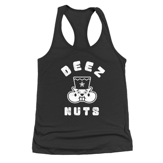 Women’s | Deez Nuts | Ideal Tank Top - Arm The Animals Clothing LLC