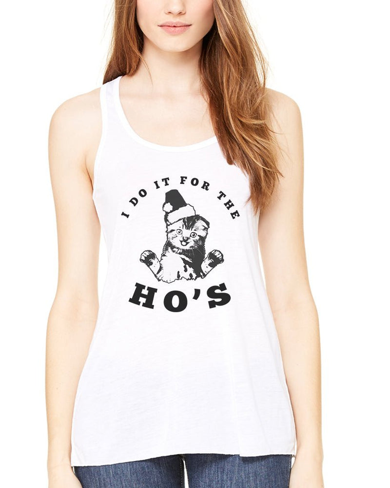 Load image into Gallery viewer, Women&#39;s | Do It For The Ho&#39;s | Ideal Tank Top - Arm The Animals Clothing LLC
