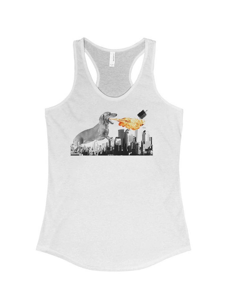 Load image into Gallery viewer, Women&#39;s | Dogzilla | Ideal Tank Top - Arm The Animals Clothing Co.
