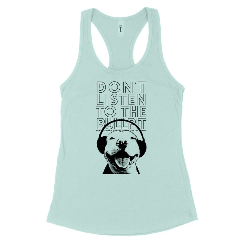 Load image into Gallery viewer, Women&#39;s | Don&#39;t Listen To The Bullpit | Ideal Tank - Arm The Animals Clothing Co.
