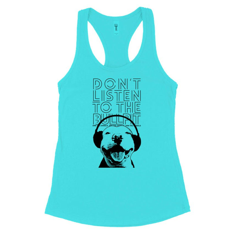 Load image into Gallery viewer, Women&#39;s | Don&#39;t Listen To The Bullpit | Ideal Tank - Arm The Animals Clothing Co.
