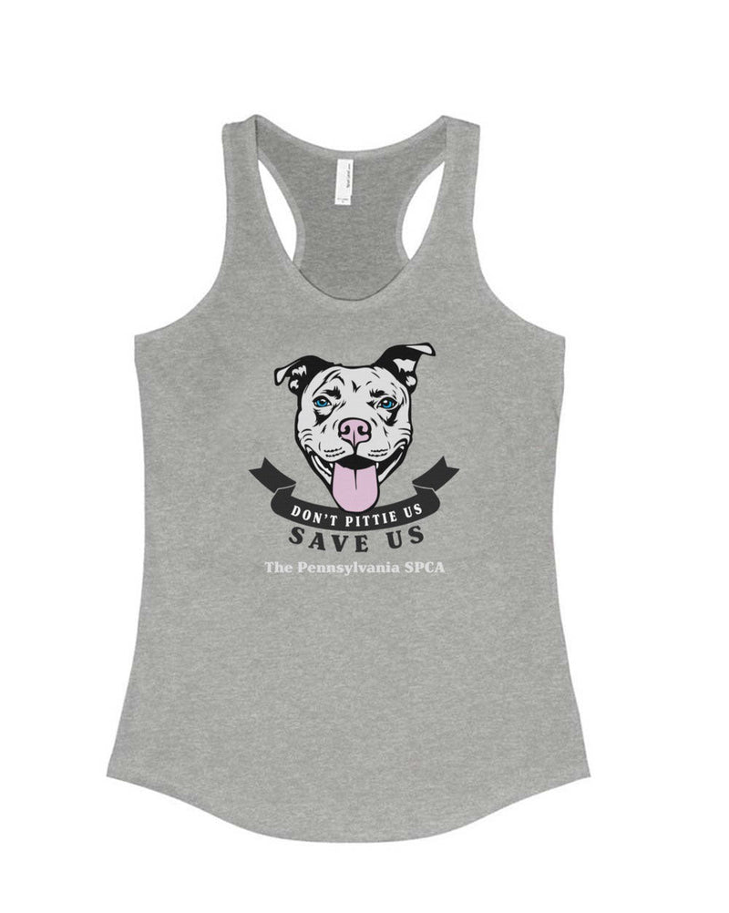 Load image into Gallery viewer, Women&#39;s | Don&#39;t Pittie Us | Tank Top - Arm The Animals Clothing Co.
