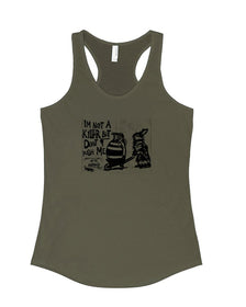 Women's | Don't Push Me | Tank Top - Arm The Animals Clothing Co.