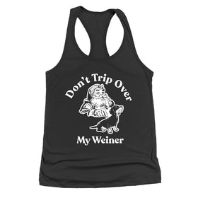 Women’s | Don't Trip Over My Weiner | Ideal Tank Top - Arm The Animals Clothing LLC