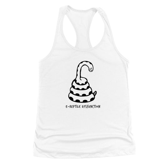 Women’s | E-Reptile Dysfunction | Ideal Tank Top - Arm The Animals Clothing LLC