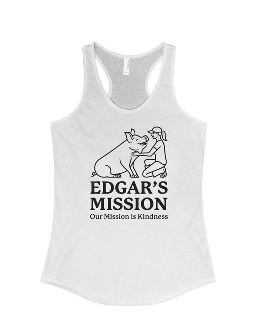 Women's | Edgar's Mission Logo | Tank Top - Arm The Animals Clothing Co.