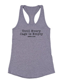 Women's | Empty Every Cage | Tank Top - Arm The Animals Clothing Co.