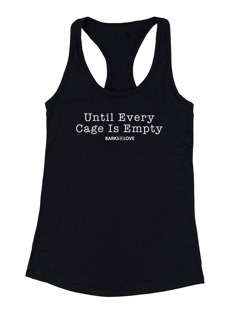 Load image into Gallery viewer, Women&#39;s | Empty Every Cage | Tank Top - Arm The Animals Clothing Co.
