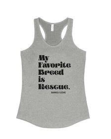 Women's | Favorite Breed | Tank Top - Arm The Animals Clothing Co.