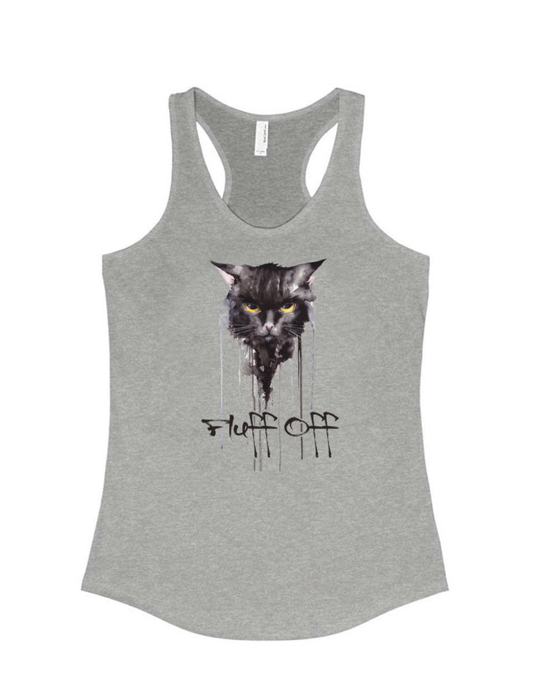 Load image into Gallery viewer, Women&#39;s | Fluff Off | Ideal Tank Top - Arm The Animals Clothing Co.
