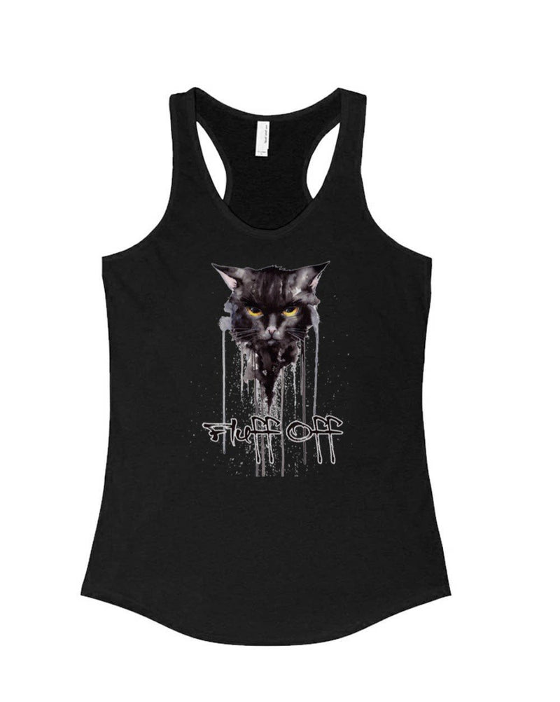 Load image into Gallery viewer, Women&#39;s | Fluff Off | Ideal Tank Top - Arm The Animals Clothing Co.
