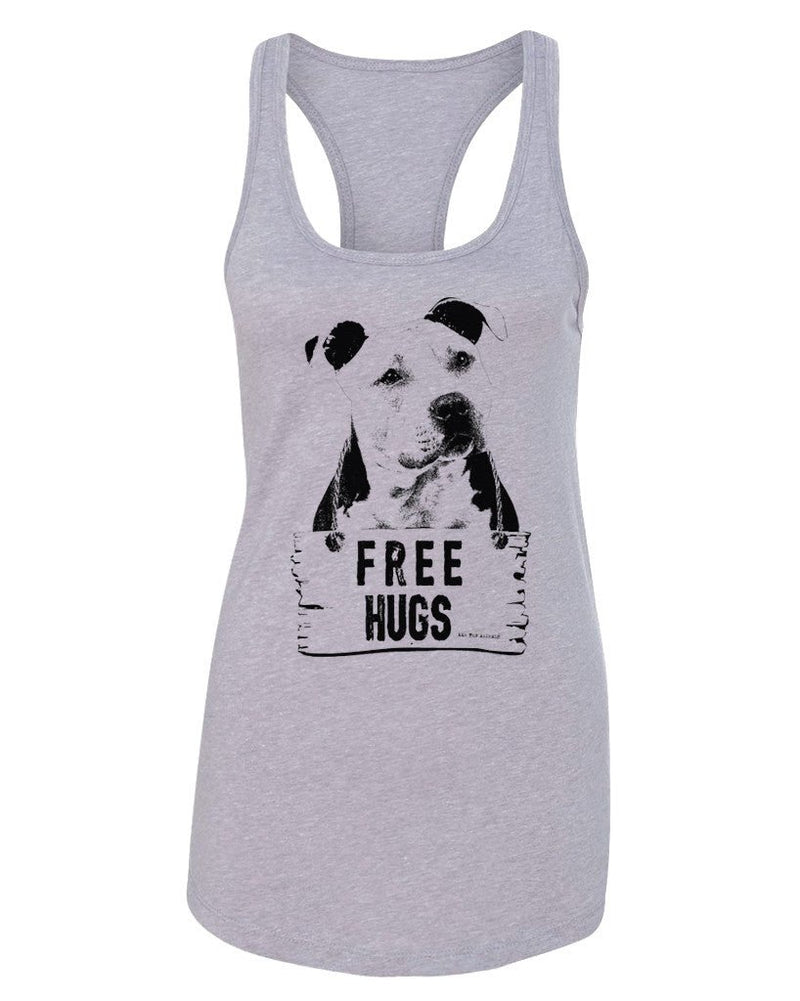Load image into Gallery viewer, Women&#39;s | Free Hugs Pittie | Ideal Tank Top - Arm The Animals Clothing Co.
