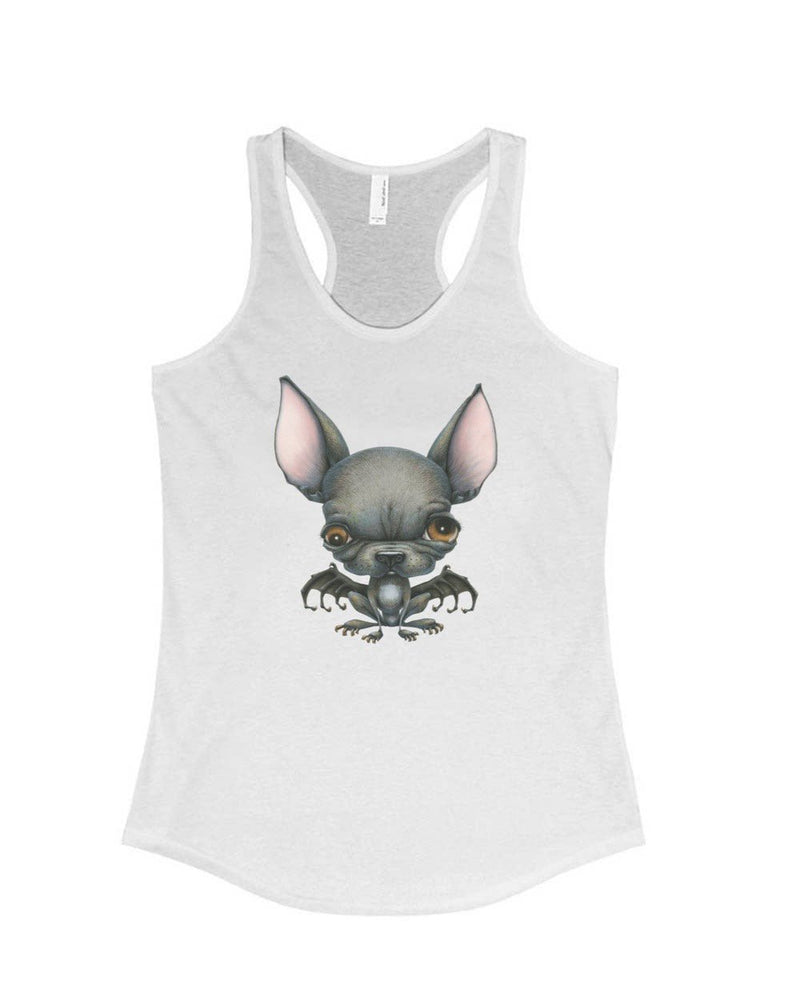 Load image into Gallery viewer, Women&#39;s | French Batdog | Tank Top - Arm The Animals Clothing Co.
