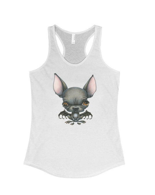 Women's | French Batdog | Tank Top - Arm The Animals Clothing Co.