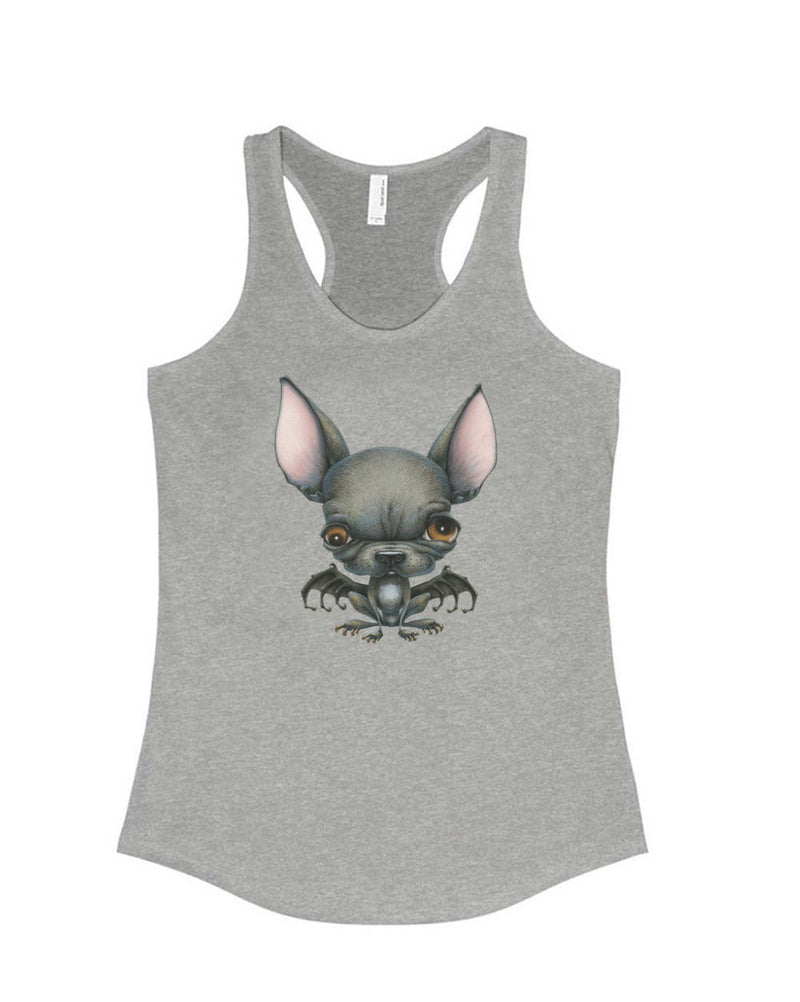 Load image into Gallery viewer, Women&#39;s | French Batdog | Tank Top - Arm The Animals Clothing Co.
