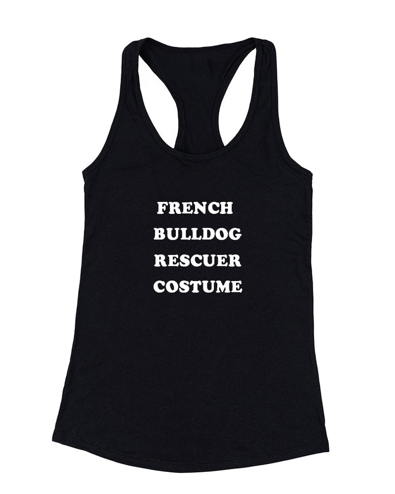 Load image into Gallery viewer, Women&#39;s | French Bulldog Rescuer Costume | Tank Top - Arm The Animals Clothing Co.
