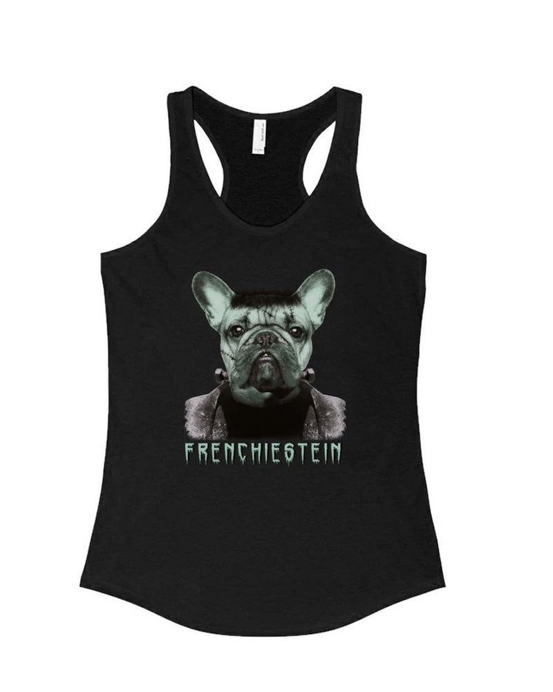 Load image into Gallery viewer, Women&#39;s | Frenchiestein | Ideal Tank Top - Arm The Animals Clothing LLC
