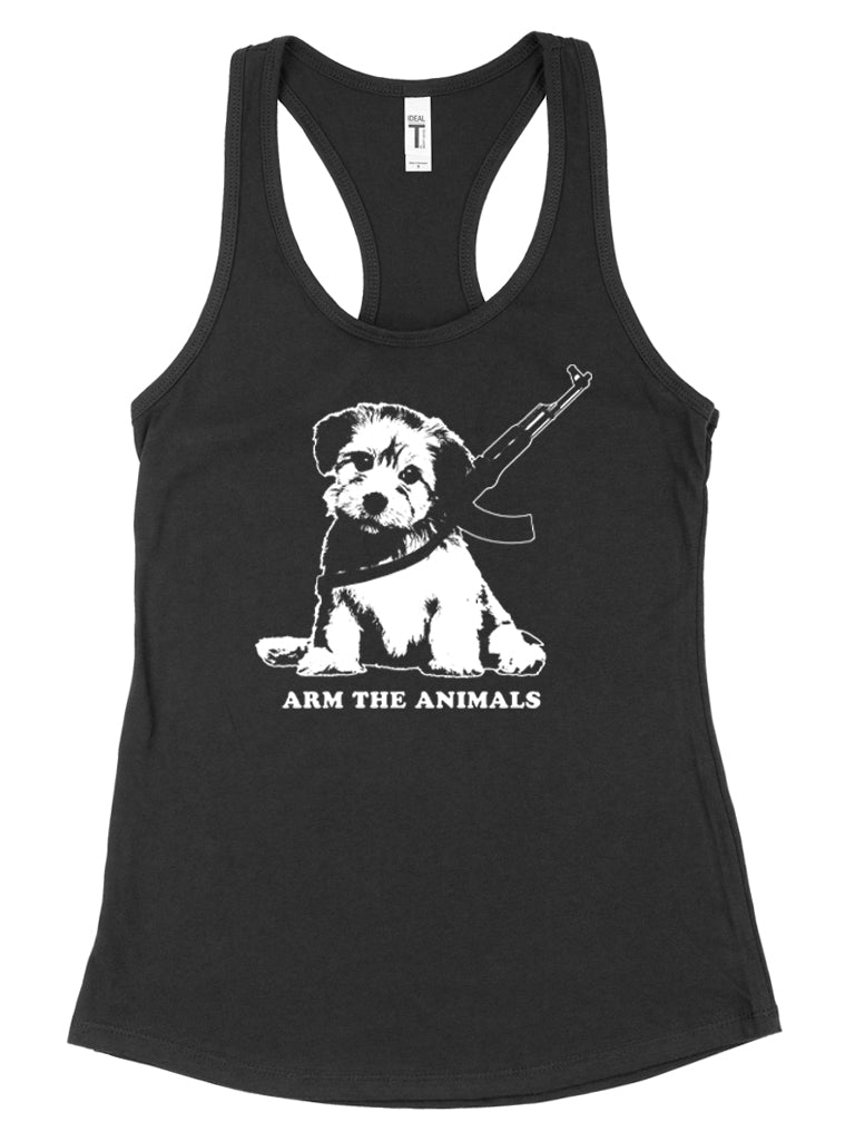 Load image into Gallery viewer, Women&#39;s | G.I. Doge | Ideal Tank Top - Arm The Animals Clothing Co.
