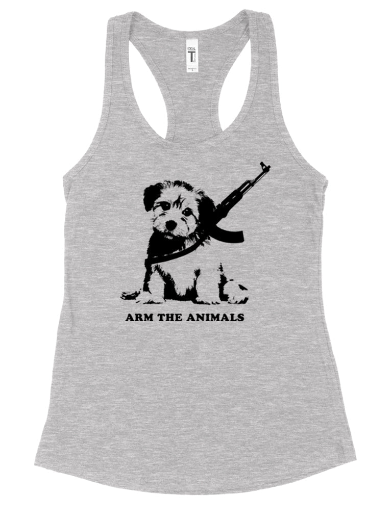 Load image into Gallery viewer, Women&#39;s | G.I. Doge | Ideal Tank Top - Arm The Animals Clothing Co.
