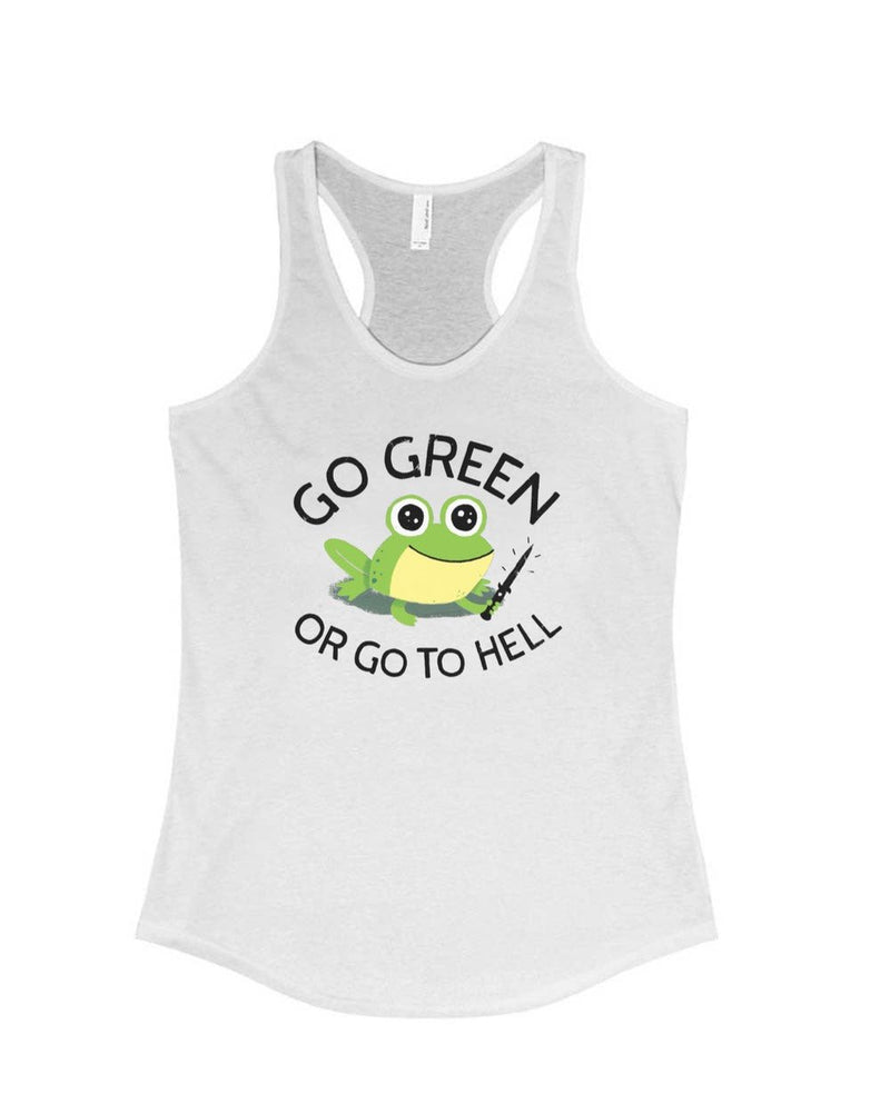 Load image into Gallery viewer, Women&#39;s | Go Green | Tank Top - Arm The Animals Clothing Co.
