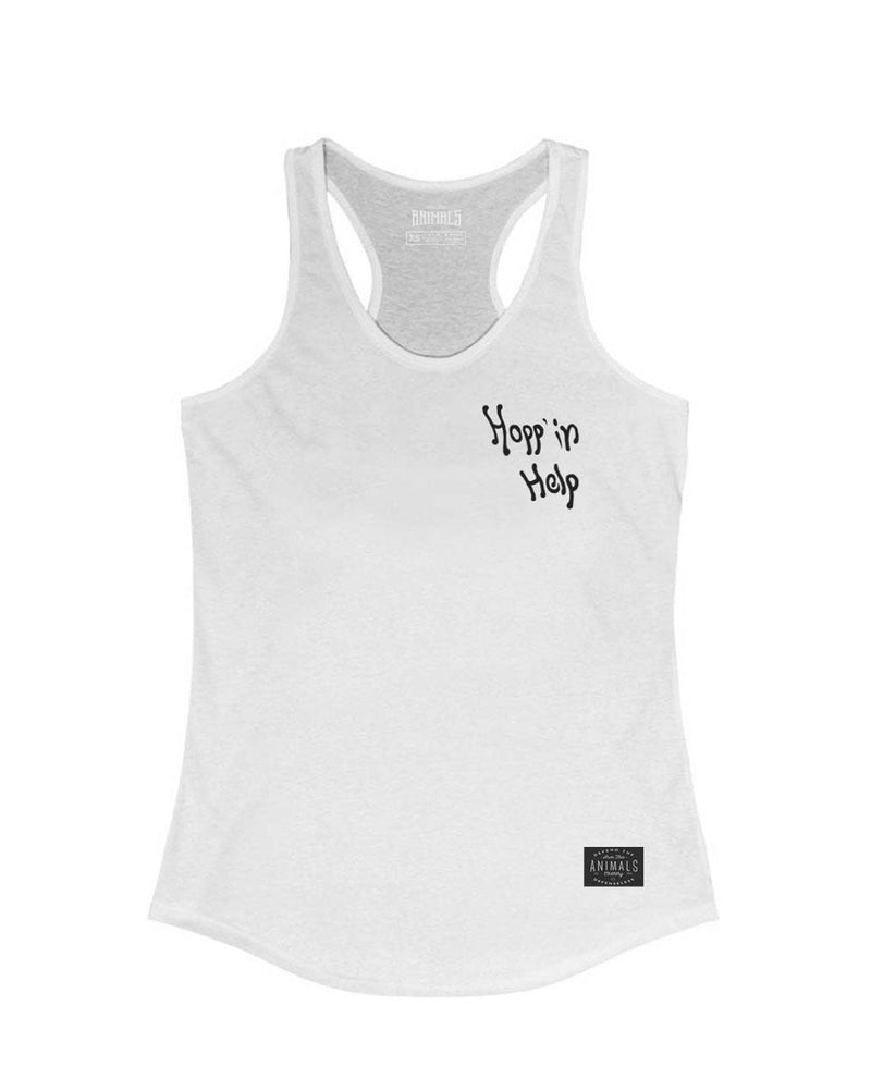 Load image into Gallery viewer, Women&#39;s | Hopp&#39;in Help Mission | Tank Top - Arm The Animals Clothing LLC
