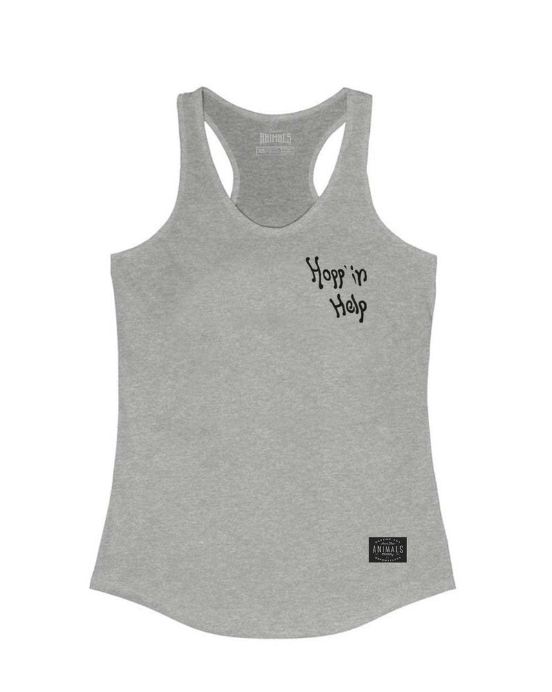 Load image into Gallery viewer, Women&#39;s | Hopp&#39;in Help Mission | Tank Top - Arm The Animals Clothing LLC
