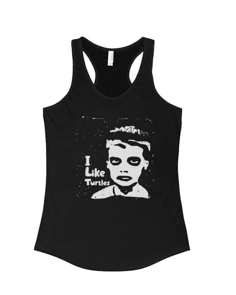 Load image into Gallery viewer, Women&#39;s | I Like Turtles | Ideal Tank Top - Arm The Animals Clothing Co.
