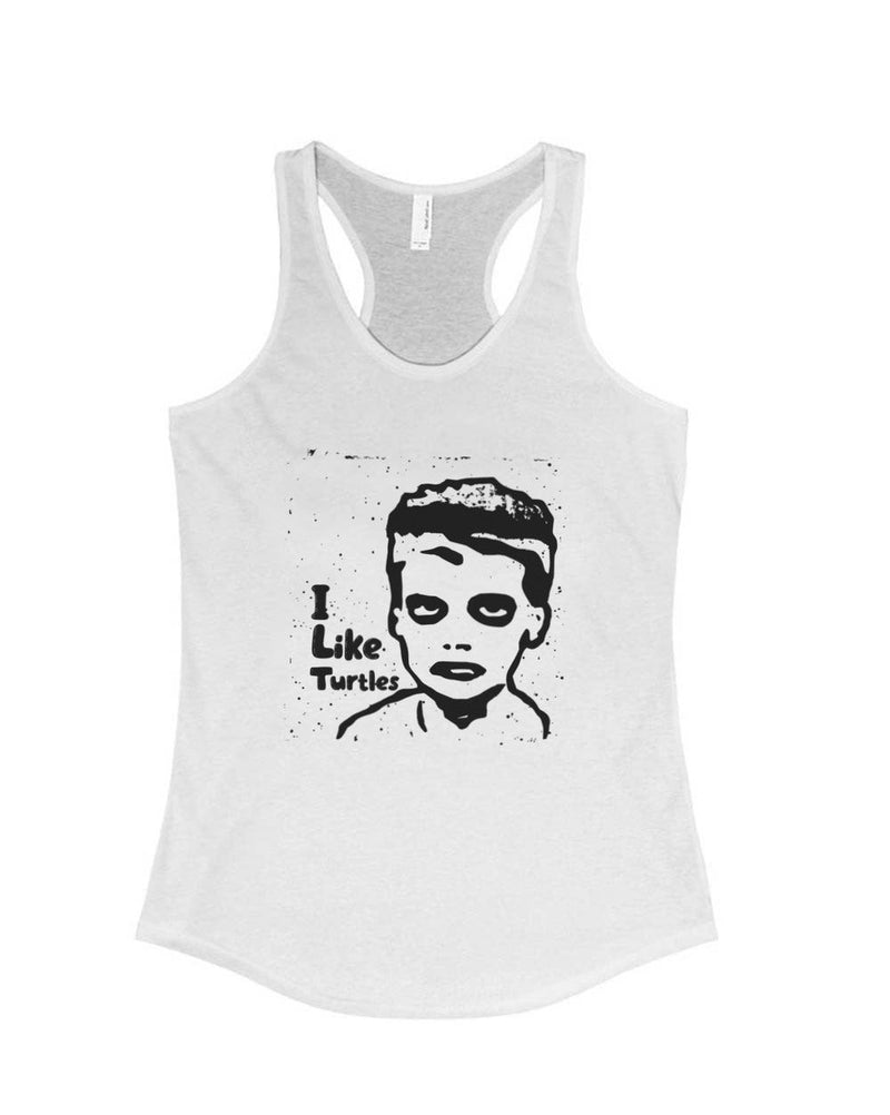 Load image into Gallery viewer, Women&#39;s | I Like Turtles | Ideal Tank Top - Arm The Animals Clothing Co.
