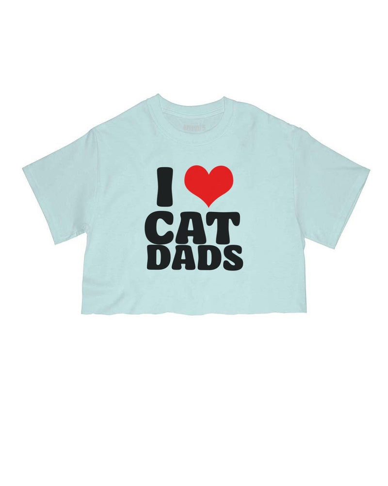 Load image into Gallery viewer, Women&#39;s | I Love Cat Dads | Cut Tee - Arm The Animals Clothing LLC

