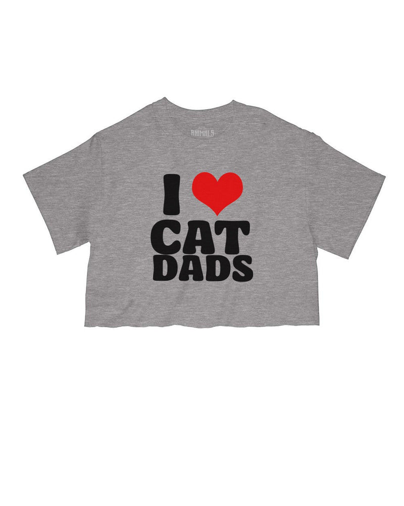 Load image into Gallery viewer, Women&#39;s | I Love Cat Dads | Cut Tee - Arm The Animals Clothing LLC
