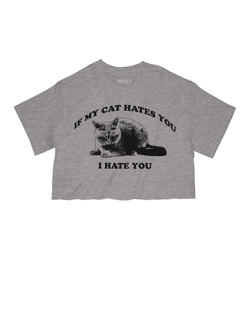 Load image into Gallery viewer, Women&#39;s | If My Cat Hates You | Cut Tee - Arm The Animals Clothing LLC
