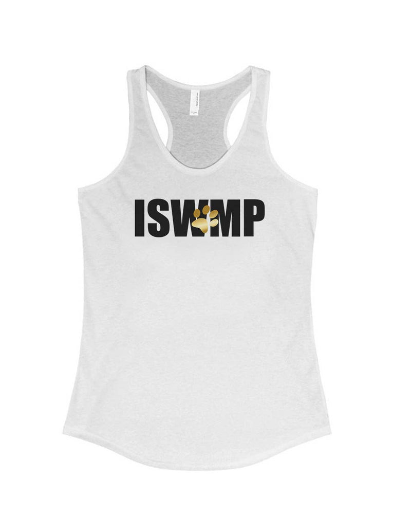 Load image into Gallery viewer, Women&#39;s | ISWMP Logo | Tank Top - Arm The Animals Clothing Co.

