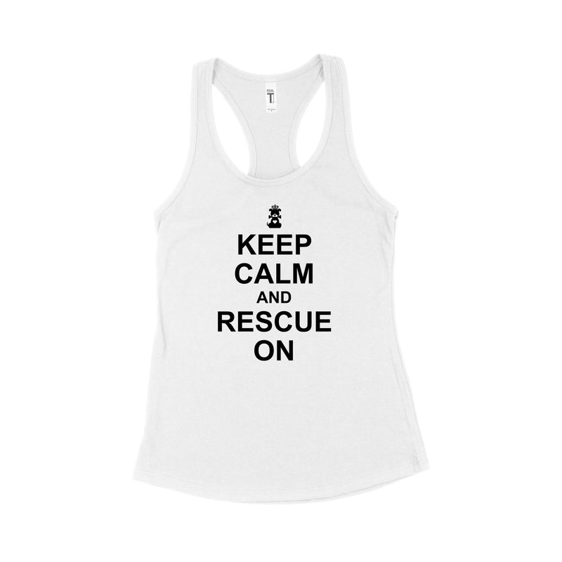 Load image into Gallery viewer, Women&#39;s | Keep Calm | Tank Top - Arm The Animals Clothing Co.
