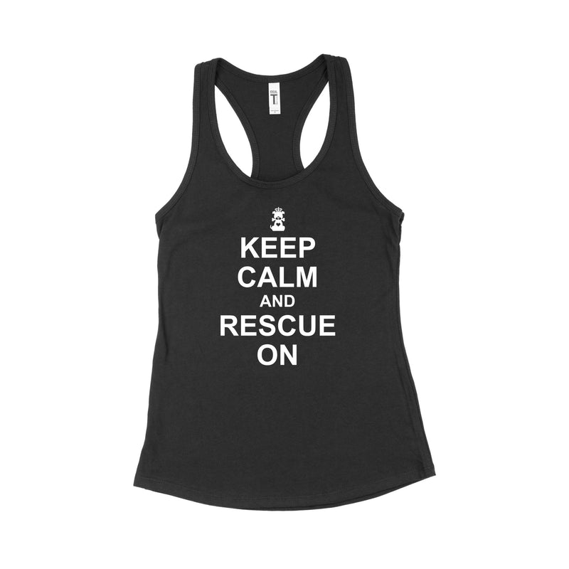 Load image into Gallery viewer, Women&#39;s | Keep Calm | Tank Top - Arm The Animals Clothing Co.

