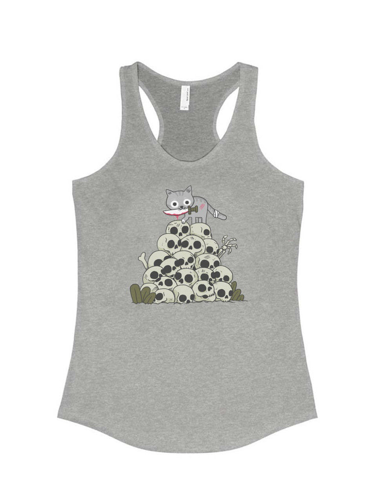 Load image into Gallery viewer, Women&#39;s | Killer Cat | Tank Top - Arm The Animals Clothing Co.
