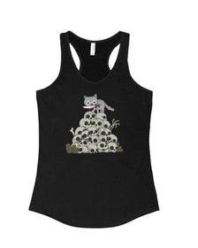 Women's | Killer Cat | Tank Top - Arm The Animals Clothing Co.