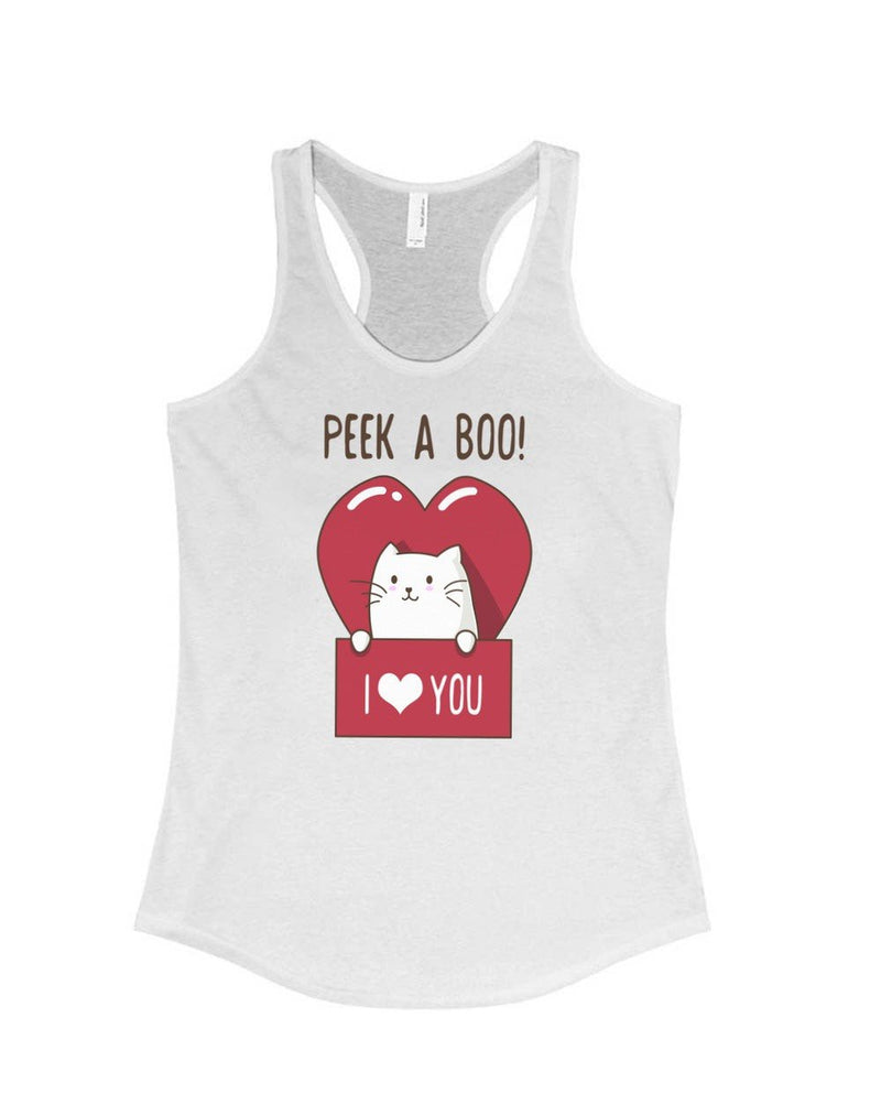 Load image into Gallery viewer, Women&#39;s | Kitty Kissing Booth | Tank Top - Arm The Animals Clothing LLC
