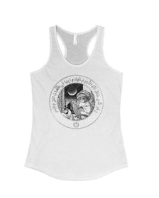 Women's | Little Muslim Astronomer Cat | Tank Top - Arm The Animals Clothing Co.