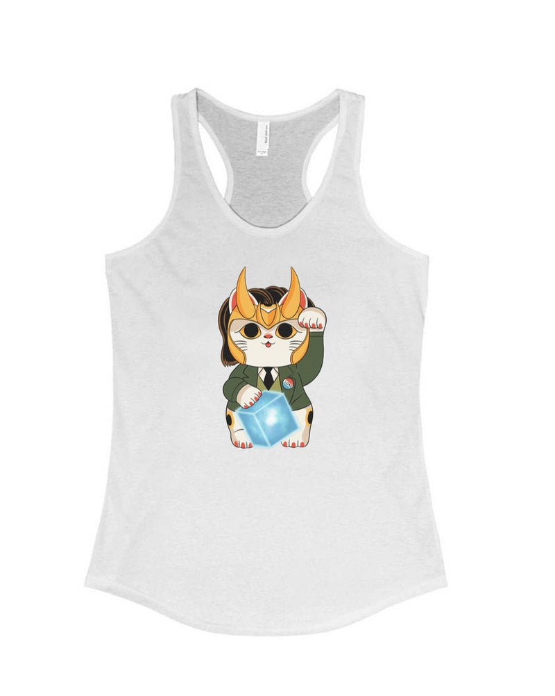 Load image into Gallery viewer, Women&#39;s | Loki Cat | Tank Top - Arm The Animals Clothing Co.
