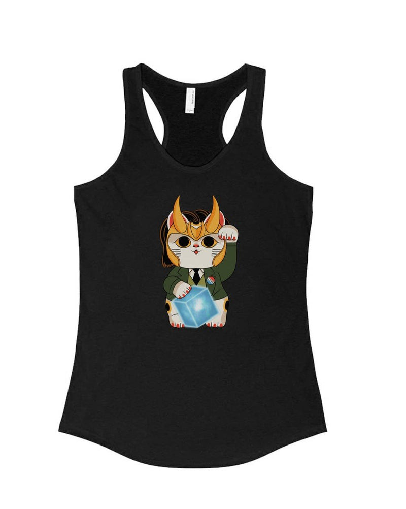 Load image into Gallery viewer, Women&#39;s | Loki Cat | Tank Top - Arm The Animals Clothing Co.
