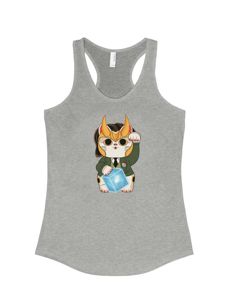 Load image into Gallery viewer, Women&#39;s | Loki Cat | Tank Top - Arm The Animals Clothing Co.
