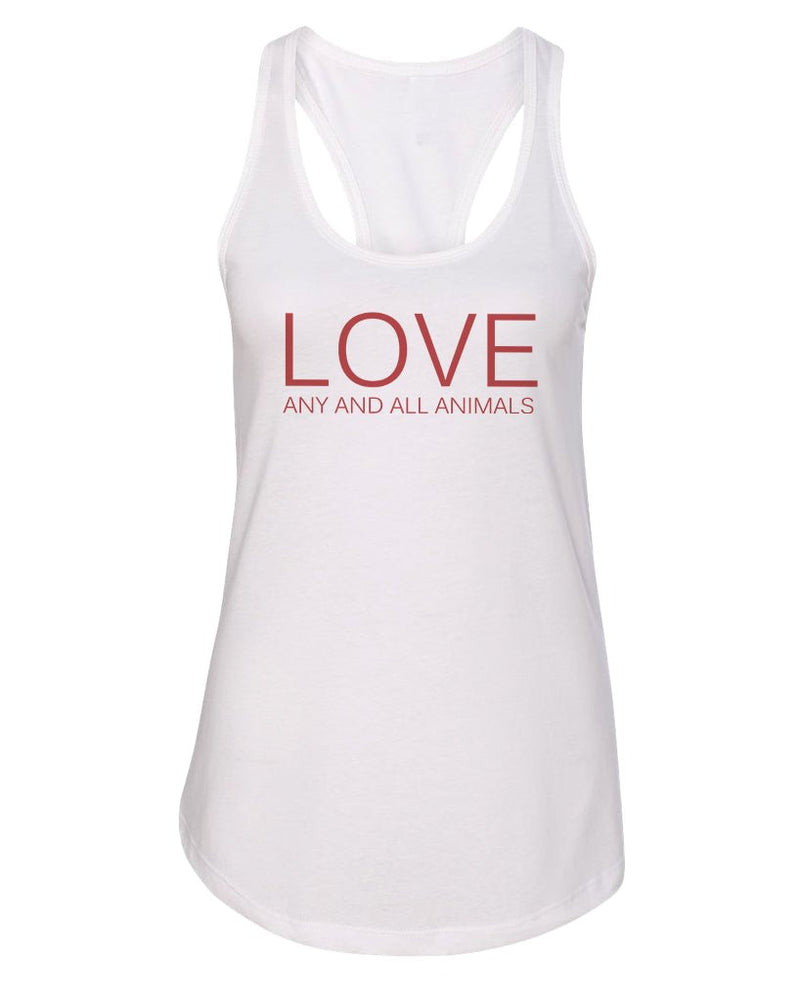 Load image into Gallery viewer, Women&#39;s | LOVE | Ideal Tank Top - Arm The Animals Clothing Co.
