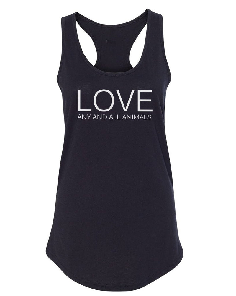 Load image into Gallery viewer, Women&#39;s | LOVE | Ideal Tank Top - Arm The Animals Clothing Co.
